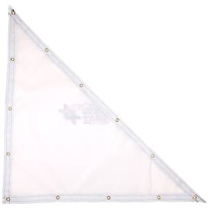 Lookout Mountain Tarp - Custom Right Triangle Shaped Tarp Cover - 10oz Vinyl Coated Mesh 80% Solid
