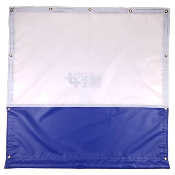 Custom Size Gym / Basketball Court Curtain Divider Tarp Mesh Top with Vinyl Bottom