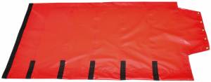 18oz-solid-vinyl-roll-tarp-with-flap-for-end-dump-trailer-side-view