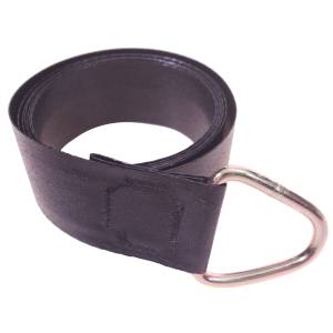 2" x 96" Ratchet Strap With D-Ring for Roll Tarps