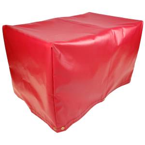 Custom 5-Sided Box Shaped Tarp Cover - 18oz Vinyl Coated Polyester