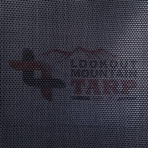 Custom Privacy Screen Fence Windscreen Tarp Cover - 7.5oz Closed Mesh 95% Solid Black