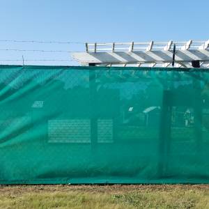 Custom Privacy Fence Screens Windscreen Tarp - 10oz Vinyl Coated Mesh 80% Solid