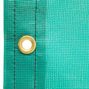 Custom Privacy Screen Fence Windscreen Tarp Cover - 9oz Vinyl Coated Mesh 80% Solid