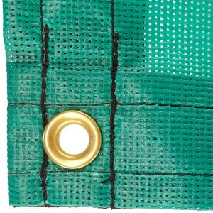Custom Privacy Screen Fence Windscreen Tarp Cover - 9oz Vinyl Coated Mesh 80% Solid