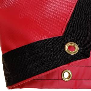 Custom Rectangle Shaped Tarp Cover - 18oz Solid Vinyl Coated Polyester