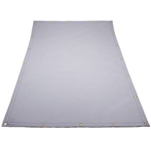 Custom Rectangle Shaped Tarp Cover - 22oz Solid Vinyl Coated Polyester