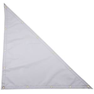 Custom Right Triangle Shaped Tarp Cover - 22oz Solid Vinyl Coated Polyester