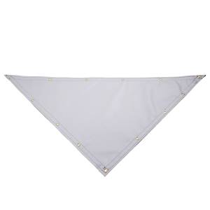 Custom Right Triangle Shaped Tarp Cover - 22oz Solid Vinyl Coated Polyester