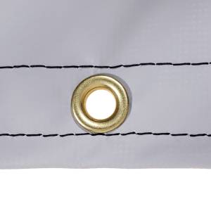 Custom Right Triangle Shaped Tarp Cover - 22oz Solid Vinyl Coated Polyester