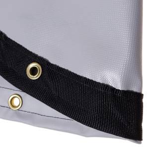 Custom Round Shaped Tarp Cover - 22oz Solid Vinyl Coated Polyester