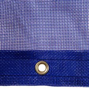 Custom Square Shaped Tarp Cover - 11oz Vinyl Coated Mesh 55% Solid
