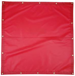 Custom Square Shaped Tarp Cover - 18oz Solid Vinyl Coated Polyester