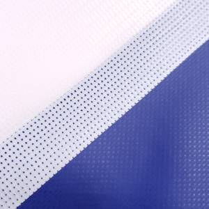 Custom Size Gym / Basketball Court Curtain Divider Tarp Mesh Top with Vinyl Bottom