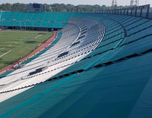Custom Size Stadium Field Row Section Seat Cover Tarps