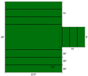 10 foot drop stepdeck tarp measurements