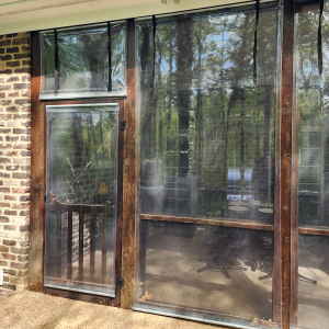 clear-patio-tarp-pockets-installed-door