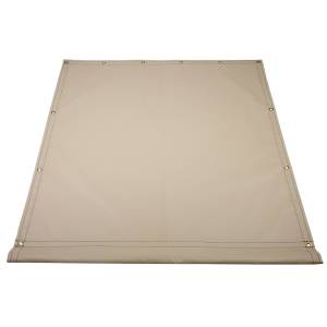 Custom Industrial Curtain Divider Tarp Cover - 22oz Solid Vinyl Coated Polyester