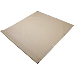 Custom Industrial Curtain Divider Tarp Cover - 22oz Solid Vinyl Coated Polyester
