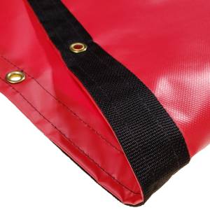Custom Industrial Curtain Divider Tarp Cover - 18oz Solid Vinyl Coated Polyester