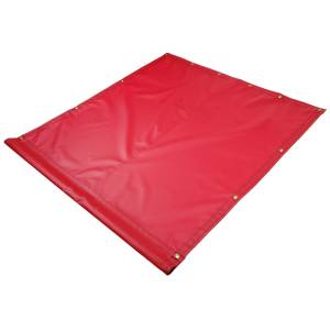 Custom Industrial Curtain Divider Tarp Cover - 18oz Solid Vinyl Coated Polyester