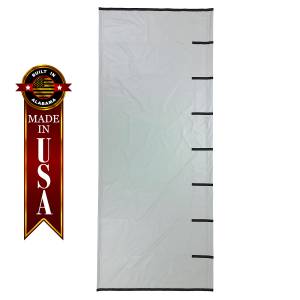 Reverse Roll - Replacement Hopper Bottom Side Roll Tarp for Grain Trailers